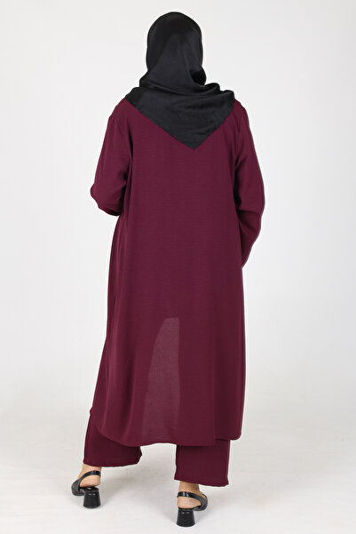 sefamerve Arya Ayrobin Large Size 3 Piece Set - Plum 2615-08