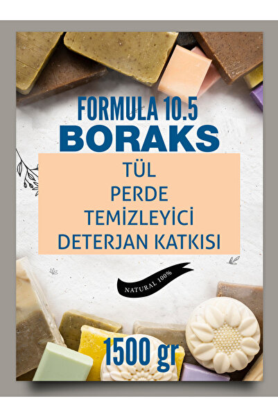 FORMULA ONBUÇUK Saf Boraks Tül Perde Temizleyci 1500 gr
