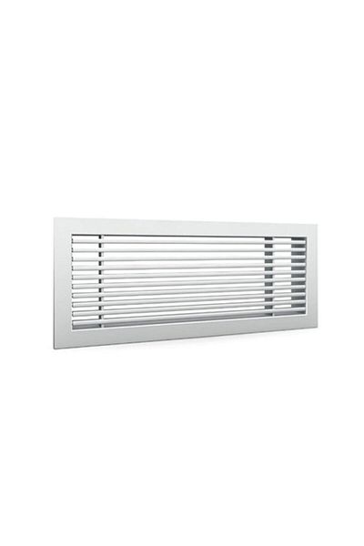 LİNEER 50X15 Linear Aluminum Fireplace - White Interior Size 46.3X11.3