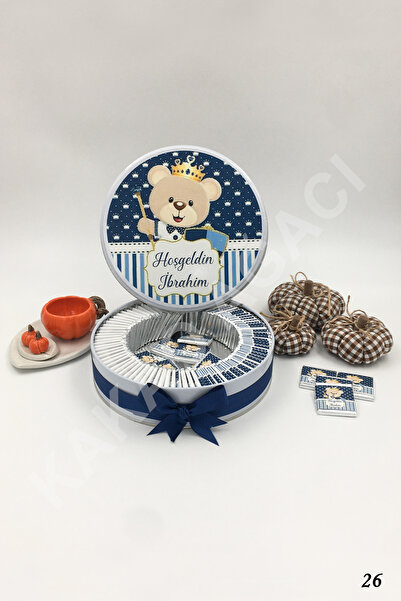 KAKAO AĞACI 100 Adet Erkek Bebek Çikolatası