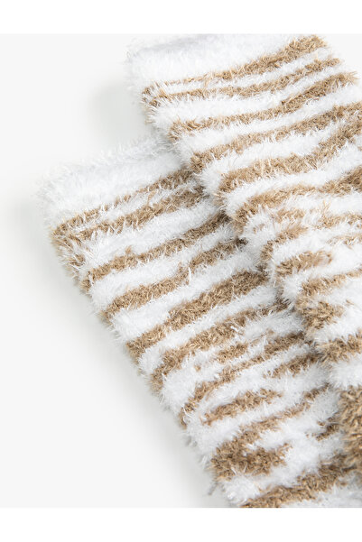 Koton Дебели чорапи с десен леопард