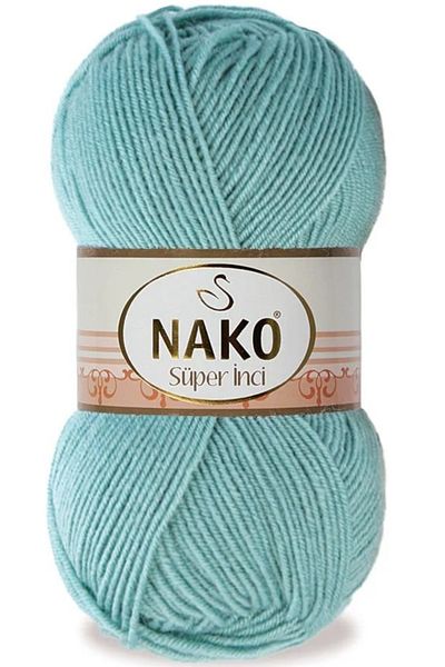 NAKO Πλεκτό νήμα χειρός Super Pearl 25% μαλλί 2524