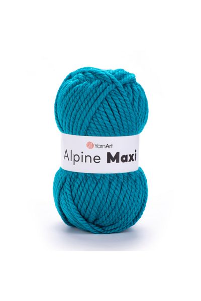 Yarnart Alpine Maxi - Χειροποίητο νήμα πλεξίματος Petrol Blue-660