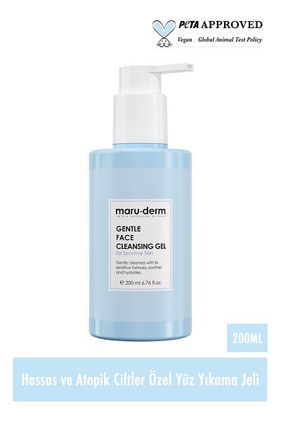 Maru.Derm Maruderm Facial Cleansing Gel for Sensitive and Atopic Skin 200 ml