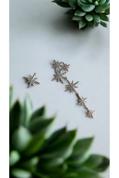 Marlenka North Star Design Earrings