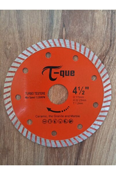 Fatih Spor Malzemeleri Hassas Fayans Seramik Mermer Kesici T-que (115 MM)