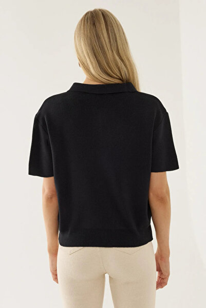 Hiccup Pulover cu fermoar cu gât polo