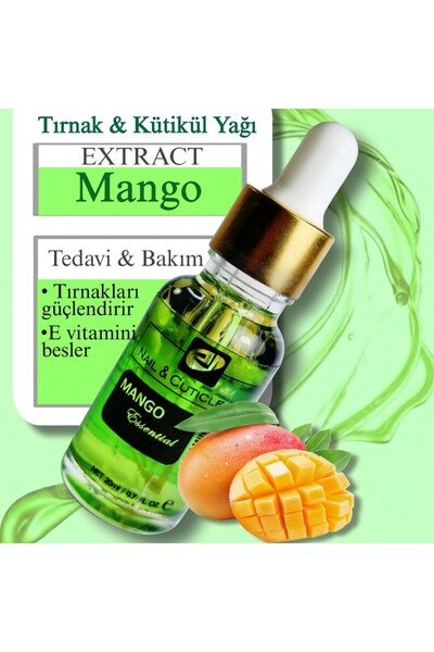 ECLAT Vitaminli Tırnak & Kütikül Yağı 20 Ml Mango Essential