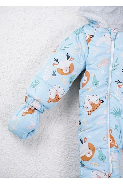Baby Minty Geyi?K Printed Baby Astronaut Jumpsuit