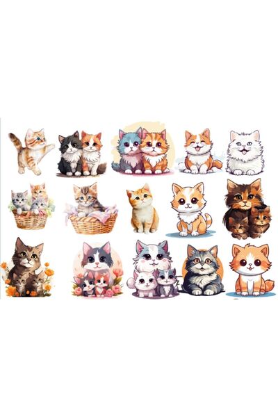 Ayza Tasarım Planer naljepnica, vintage naljepnica za planer, dnevnik, planer...