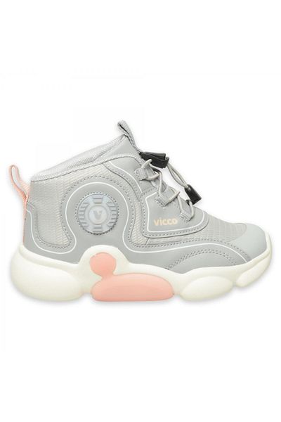 Vicco 946.P24K434 Vento Booties Lighted Phylon Gray Kids Boots