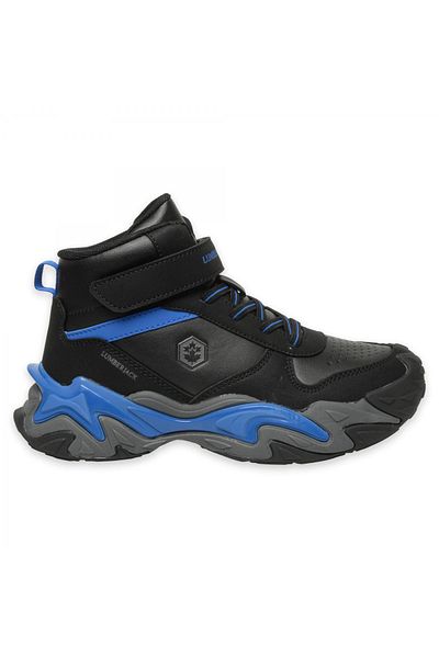lumberjack Παιδικές μπότες 4W Sue Hi 4Pr Memory Foam Black-Sax