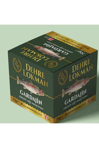 Dehre Lokman Luxury Oil Massage Cream - Gardajin New, Alabalik Collar, 4 Pieces, 35 Gr