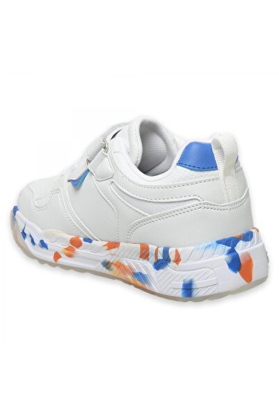Vicco 346.F24K304 Monaco White Girl's Sports Shoes
