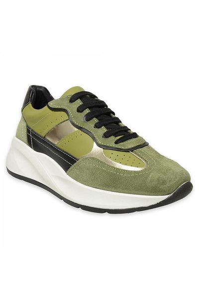 Mammamia D24Ka-315 Casual Khaki Women's Sneakers
