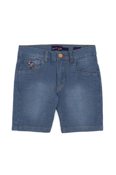 U.S. Polo Assn. Pantaloni scurți de jeans albaștri pentru băiat 50246834 -DN0022