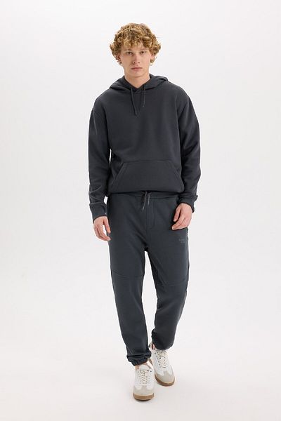 DeFacto Φούτερ Jogger Regular Fit - Ελαστικό πόδι με τσέπες με φερμουάρ Y5511az24au