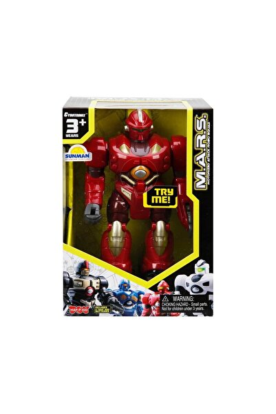TOYFEST Sesli ve Işıklı Yürüyen Robot 18 cm.
