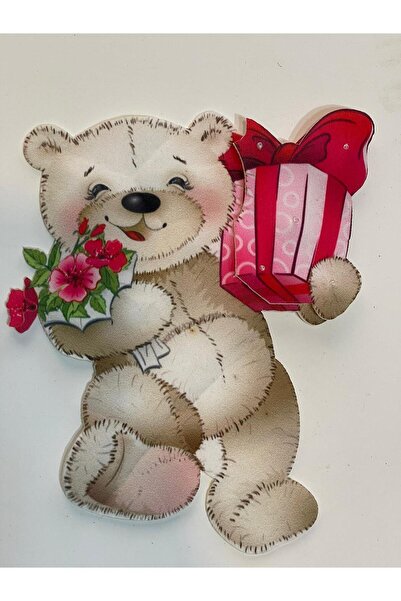 Gönülden Tasarım 18x15 Cm Accesoriu pentru petice de armă pentru ursuleț de p...