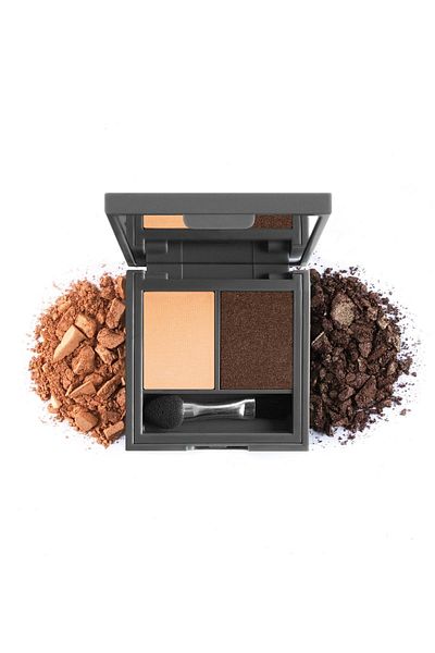 Alix Avien Duo Eyeshadow Eyeshadow - 205 Warm Nude & Pearly Peanut 3 G