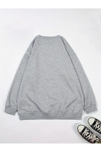 Karatopak Hanorac oversize unisex New York Brooklyn cu gât crew