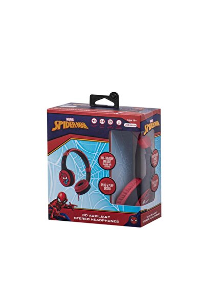 Volkano Marvel Spıderman  Kablolu Kulaklık Çocuk Kulaklığı Lisanslı Hediye St...