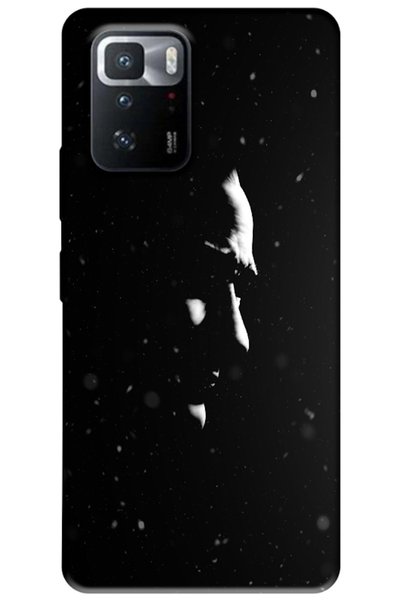 Zebana Xiaomi Poco X3 GT Compatible Case Atatürk Silhouette Silicone Case (Pr...