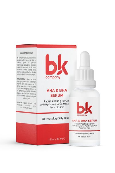 BK COMPANY Revitalizing and Skin Tone Equalizing Facial Peeling Serum 30 ml (Aha 10% + Bha 2%)
