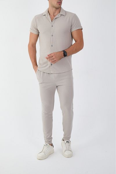 MCZ Ανδρικό σετ Slim Fit Bottom-Top