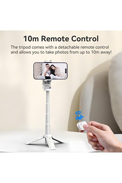 ulanzi JJ02 Extendable Telefon Tripod Beyaz