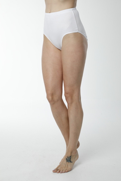 MODA Γυναικείο εσώρουχο Ribana Bato από 100% βαμβάκι σε λευκό χρώμα