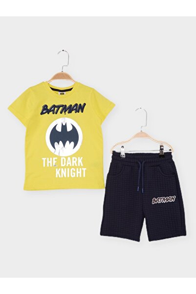 Batman Lisanslı Erkek Çocuk 2'li Takım 21874