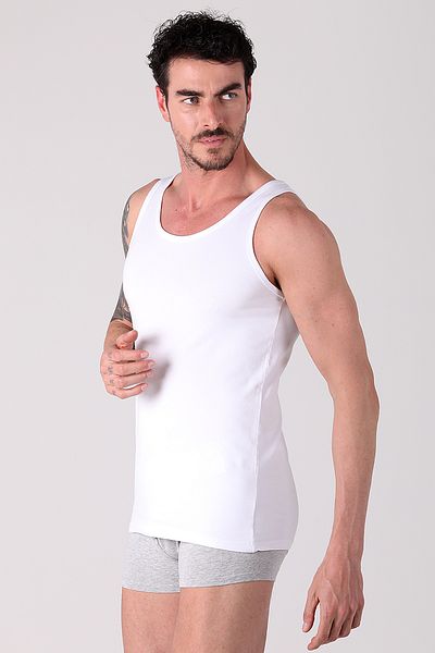 Damat Λευκό εσώρουχο 4 τεμαχίων - Ds Damat Soft Cotton
