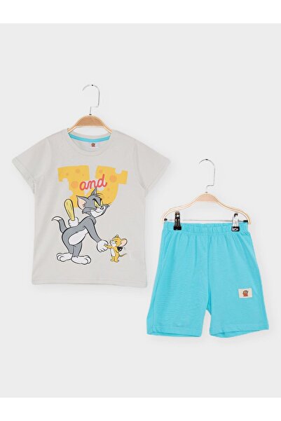 Warner Bros Tom & Jerry Licensed Boys' 2-Piece Set - 22012