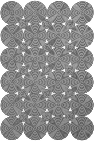 Cool Halı Luke 515 Gri Halı Paspas Örgü Hasır Kilim Yolluk Bohem Dekoratif An...