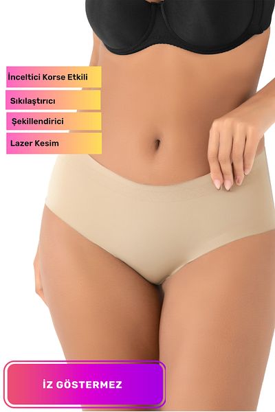 Lidyacottone New Series Recovery Firming Shaping Laser Cut Bato Corset Panties