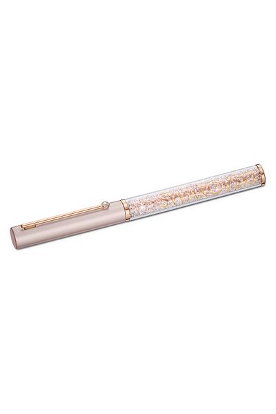 Swarovski Ballpoint Pen Crystalline, Rose Gold Tone, Pink Lacquered, Rose Gold Finish