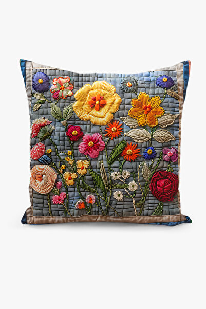 Filamente 4'lü Kırlent Kılıf Seti Çift Taraflı Dijital Baskılı