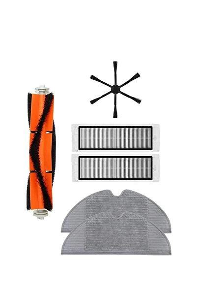 Xiaomi Σετ ανταλλακτικών 6 τεμαχίων συμβατό με ρομπότ ηλεκτρική σκούπα Vacuum Mop 2 (STYTJ03ZHM)