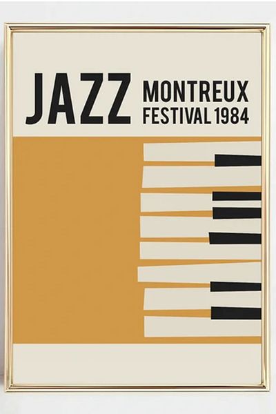 Taranist Poster Jazz Retro Art Paper
