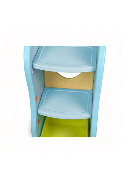 Home Canvas LARGE Children Deluxe Multi-Bin Toy Organizer with Storage Bins, Toys Storage Box for Girls & Boys