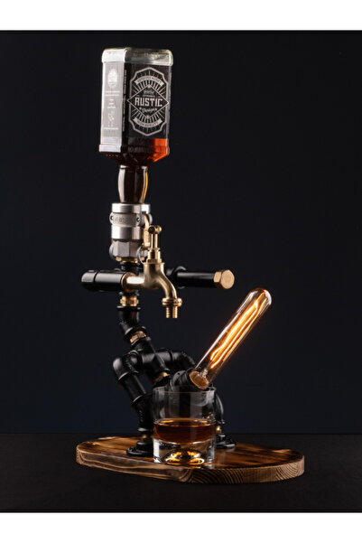 Rustik Atölye Bereket Tanrısı. Lampenser Içki Çeşmesi