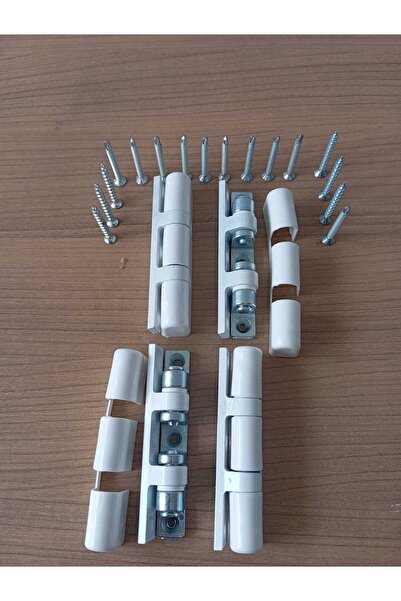 Uğur Kalıp PVC PRATİK BEYAZ MENTEŞE (4 ADET)