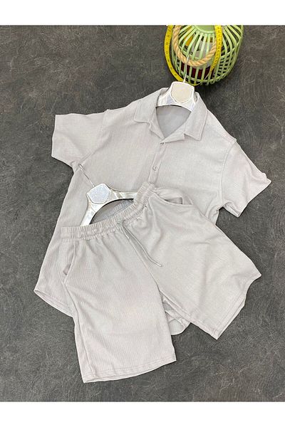 MCZ Ανδρικό σετ Slim Fit Twist Fabric