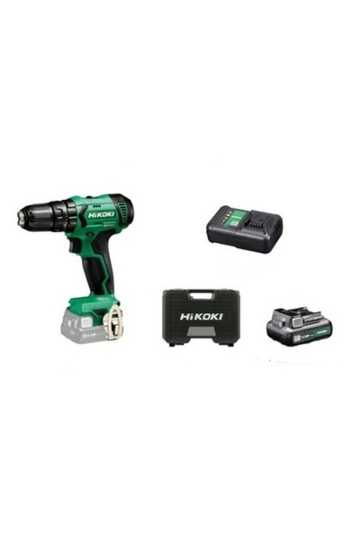 HITACHI Hikoki 12V 2.5Ah 38Nm Akülü Darbeli Matkap Set