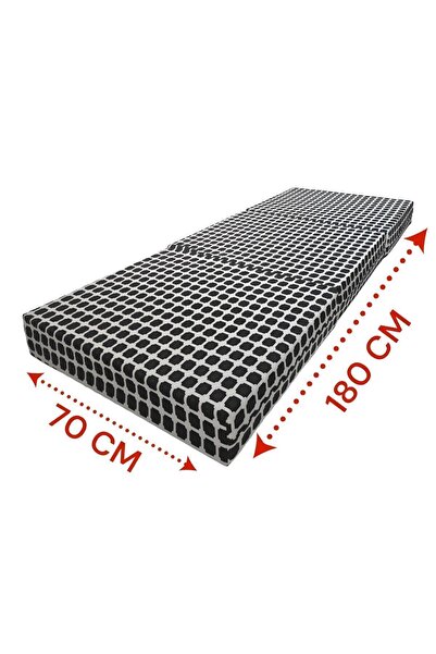 LENSA HOME Katlanır Yer Yatağı-minder-yatak-misafir Yatağı 70x180 8 Cm Kalınlık Akustik