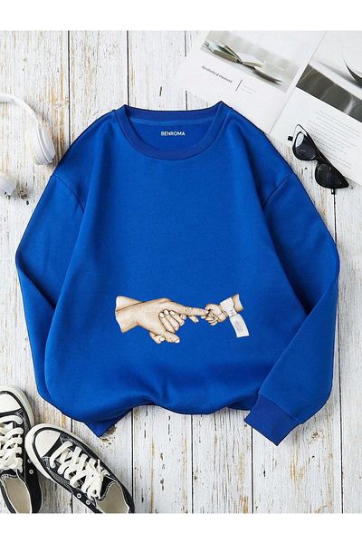 BENROMA Printed Pregnant Sweatshirt