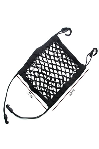 caraks Araç Bagaj Filesi Çok Amaçlı Koltuk Arası ve Koltuk Arkası Ağ File Ela...