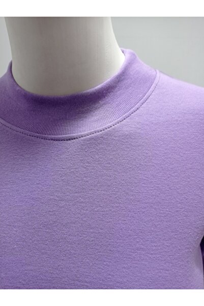 LADY HAZAL Ліла Піврибальський Кроп Даркаліп Рібана Тканина Довгий Рукав Боді