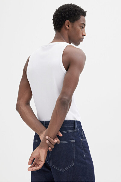H&M 2’li Slim Fit Ribanalı Kolsuz Üst